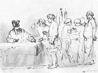 Arbeiter im Weinberg Rembrandt