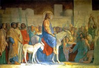 Christ's Entry into Jerusalem by Hippolyte Flandrin c. 1842